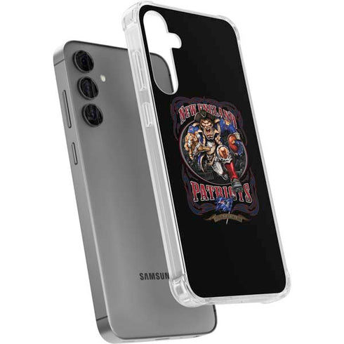 Liquid Blue NFL New England Patriots Running Back Galaxy S24 Plus Clear Case