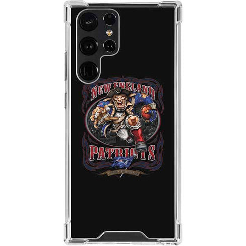 Liquid Blue NFL New England Patriots Running Back Galaxy S24 Ultra Clear Case