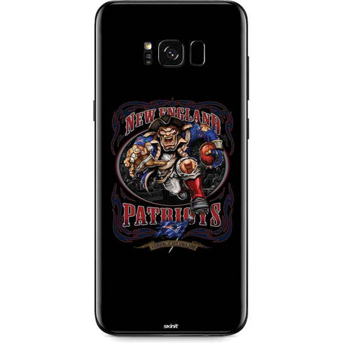 Liquid Blue NFL New England Patriots Running Back Galaxy S8 Skin