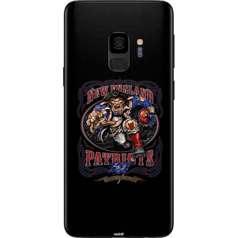 Liquid Blue NFL New England Patriots Running Back Galaxy S9 Skin