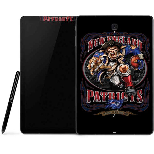 Liquid Blue NFL New England Patriots Running Back Samsung Galaxy Tab Skin