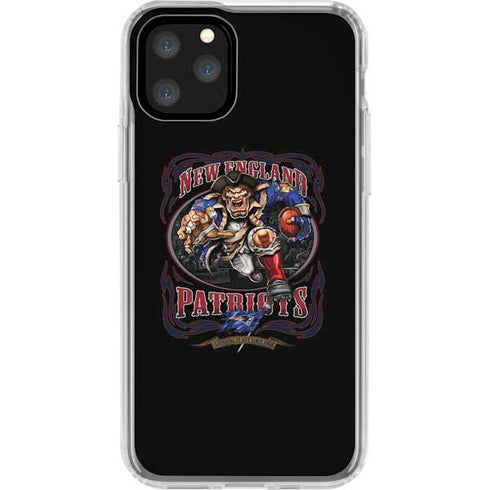Liquid Blue NFL New England Patriots Running Back iPhone 11 Pro Clear Case
