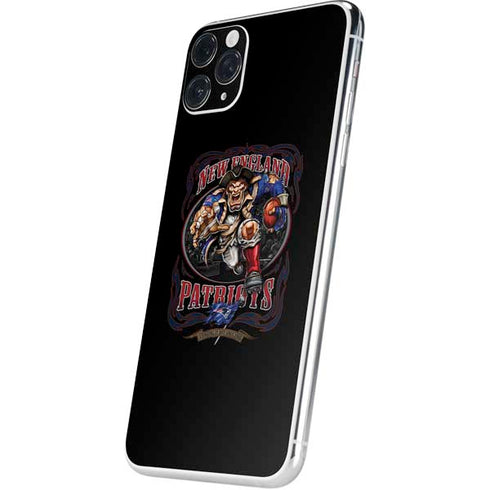 Liquid Blue NFL New England Patriots Running Back iPhone 11 Pro Max Skin