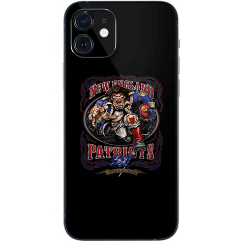 Liquid Blue NFL New England Patriots Running Back iPhone 12 Mini Skin