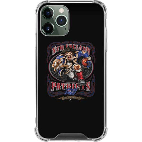 Liquid Blue NFL New England Patriots Running Back iPhone 12 Pro Max Clear Case