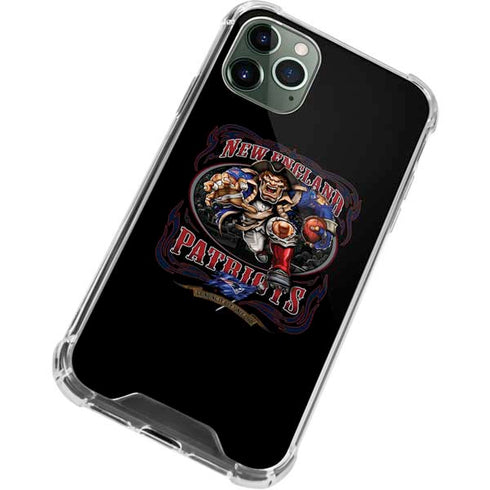 Liquid Blue NFL New England Patriots Running Back iPhone 12 Pro Max Clear Case