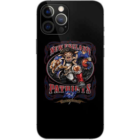 Liquid Blue NFL New England Patriots Running Back iPhone 12 Pro Max Skin
