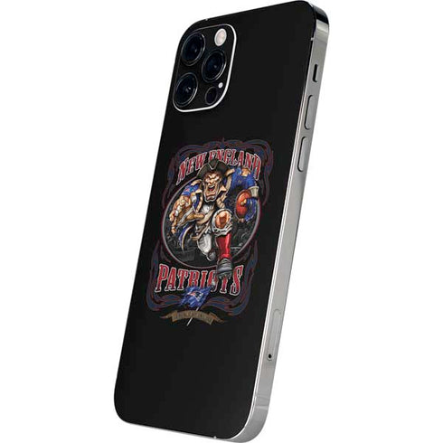 Liquid Blue NFL New England Patriots Running Back iPhone 12 Pro Max Skin