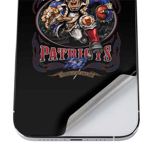 Liquid Blue NFL New England Patriots Running Back iPhone 12 Pro Max Skin