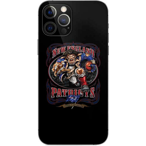 Liquid Blue NFL New England Patriots Running Back iPhone 12 Pro Skin