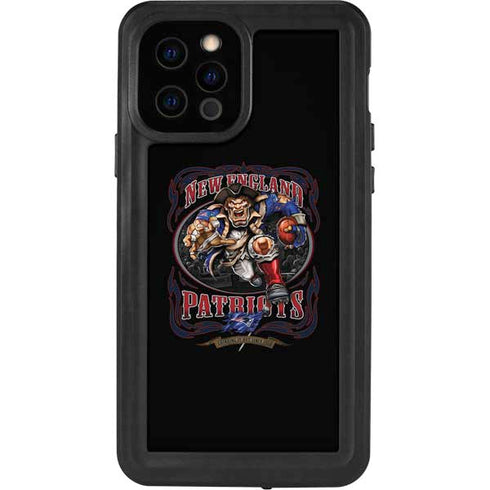 Liquid Blue NFL New England Patriots Running Back iPhone 12 Pro Waterproof Case