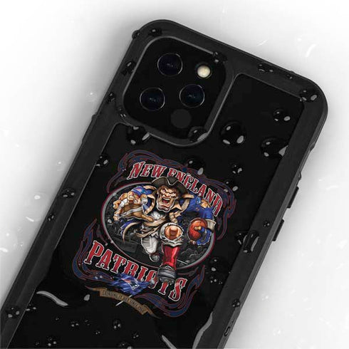 Liquid Blue NFL New England Patriots Running Back iPhone 12 Pro Waterproof Case