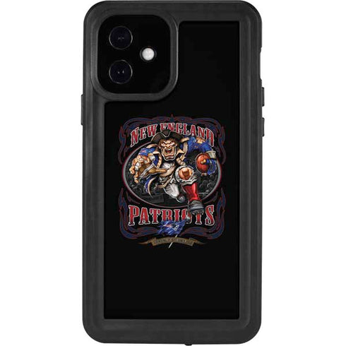Liquid Blue NFL New England Patriots Running Back iPhone 12 Waterproof Case
