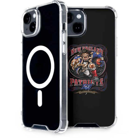 Liquid Blue NFL New England Patriots Running Back iPhone 13 MagSafe Case