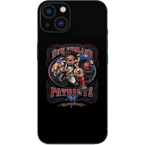 Liquid Blue NFL New England Patriots Running Back iPhone 13 Skin