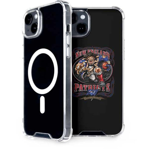 Liquid Blue NFL New England Patriots Running Back iPhone 14 MagSafe Case