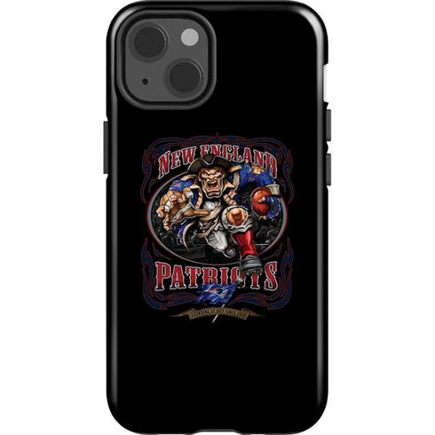 Liquid Blue NFL New England Patriots Running Back iPhone 14 Impact Case