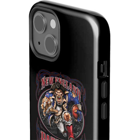 Liquid Blue NFL New England Patriots Running Back iPhone 14 Impact Case