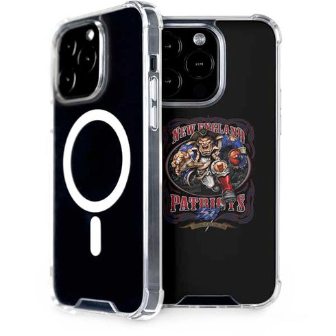 Liquid Blue NFL New England Patriots Running Back iPhone 15 Pro MagSafe Case