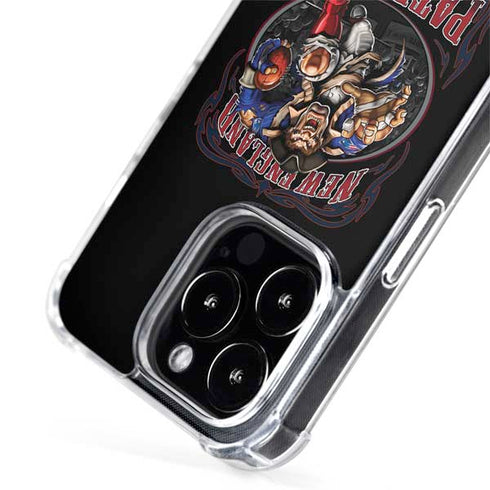 Liquid Blue NFL New England Patriots Running Back iPhone 15 Pro MagSafe Case