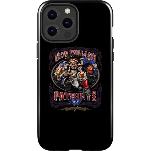 Liquid Blue NFL New England Patriots Running Back iPhone 14 Pro Max Impact Case