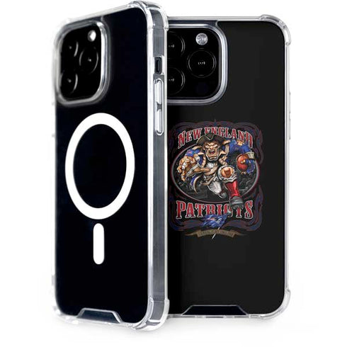 Liquid Blue NFL New England Patriots Running Back iPhone 14 Pro Max MagSafe Case