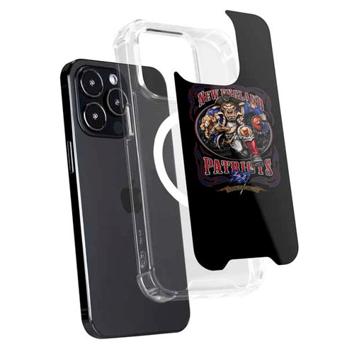 Liquid Blue NFL New England Patriots Running Back iPhone 15 Pro Max MagSafe Case