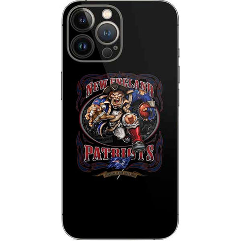 Liquid Blue NFL New England Patriots Running Back iPhone 14 Pro Max Skin