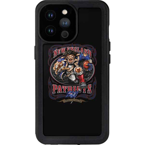 Liquid Blue NFL New England Patriots Running Back iPhone 14 Pro Max Waterproof Case