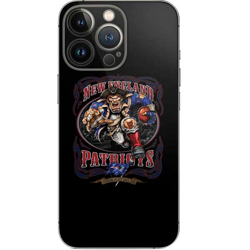 Liquid Blue NFL New England Patriots Running Back iPhone 15 Pro Skin