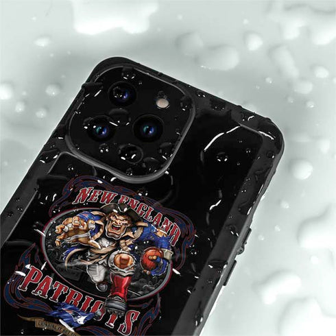 Liquid Blue NFL New England Patriots Running Back iPhone 14 Pro Waterproof Case