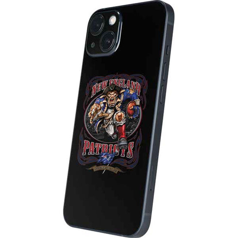 Liquid Blue NFL New England Patriots Running Back iPhone 14 Skin