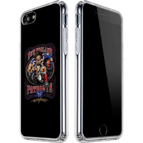 Liquid Blue NFL New England Patriots Running Back iPhone SE (2nd & 3rd Gen) Clear Case