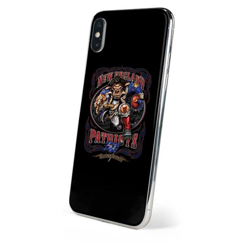 Liquid Blue NFL New England Patriots Running Back iPhone X Skin