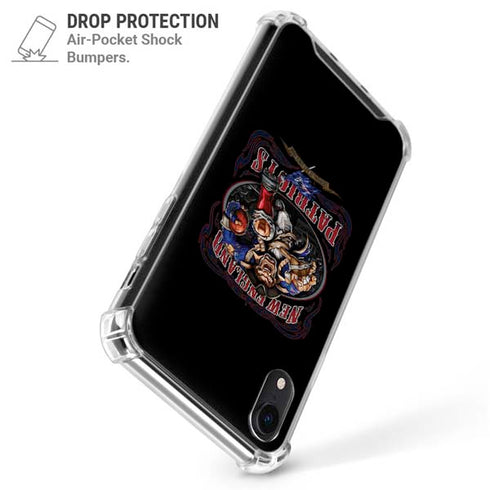 Liquid Blue NFL New England Patriots Running Back iPhone XR Clear Case