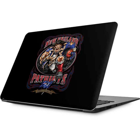 Liquid Blue NFL New England Patriots Running Back Apple MacBook Skin
