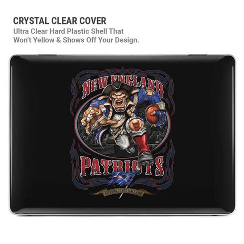 Liquid Blue NFL New England Patriots Running Back MacBook Air 13in M1 (2021) Case plus Skin