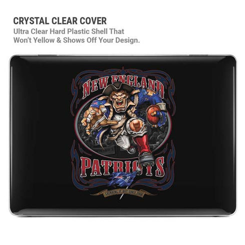Liquid Blue NFL New England Patriots Running Back MacBook Air 15in (2023-2025) Case plus Skin