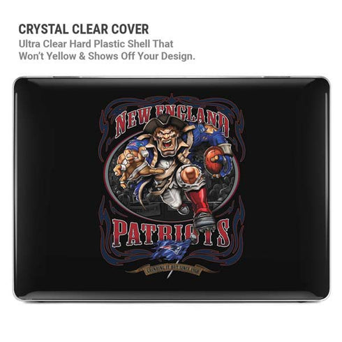 Liquid Blue NFL New England Patriots Running Back MacBook Pro 13in (2020) Case plus Skin