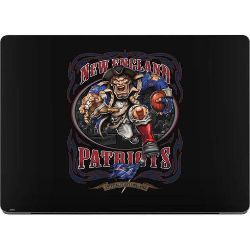 Liquid Blue NFL New England Patriots Running Back MacBook Pro 14in (2021-24) Skin