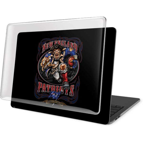 Liquid Blue NFL New England Patriots Running Back MacBook Pro 15in (2016-19) Case plus Skin