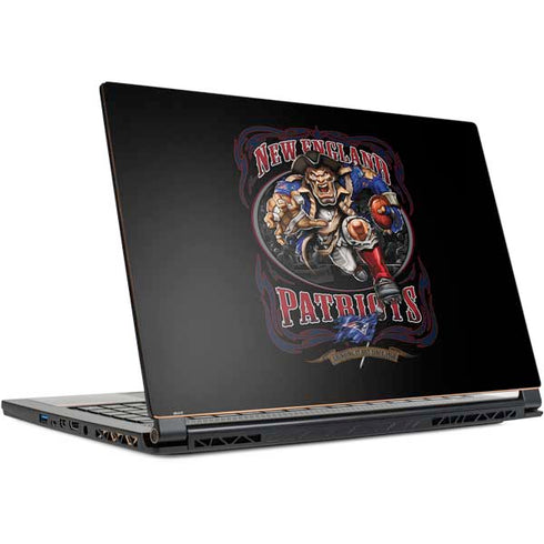 Liquid Blue NFL New England Patriots Running Back MSI GS65 Stealth Laptop Skin