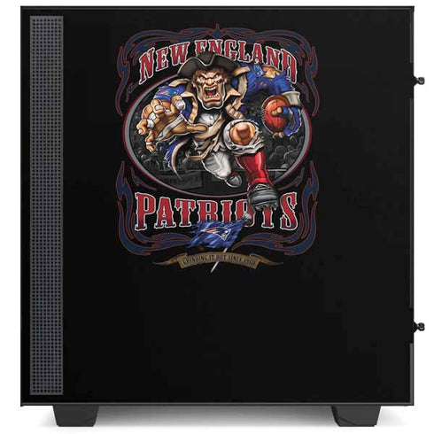 Liquid Blue NFL New England Patriots Running Back NZXT H510 Compact ATX Mid-Tower Case Skin