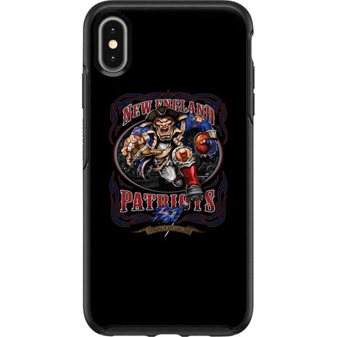 Liquid Blue NFL New England Patriots Running Back Otterbox Symmetry iPhone Skin