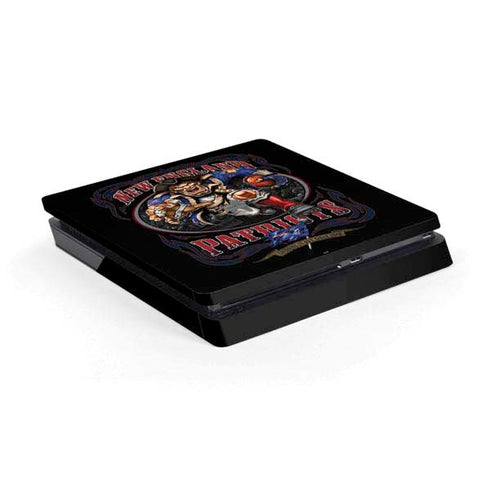 Liquid Blue NFL New England Patriots Running Back PS4 Slim Skin