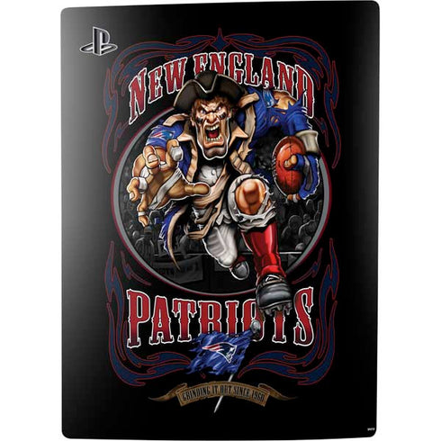 Liquid Blue NFL New England Patriots Running Back PS5 Bundle Skin