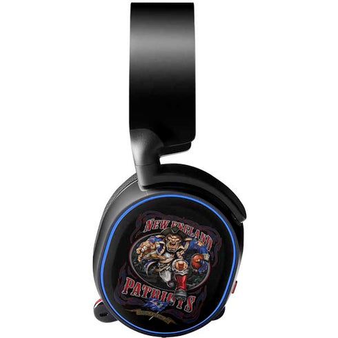 Liquid Blue NFL New England Patriots Running Back SteelSeries Arctis 5 Skin