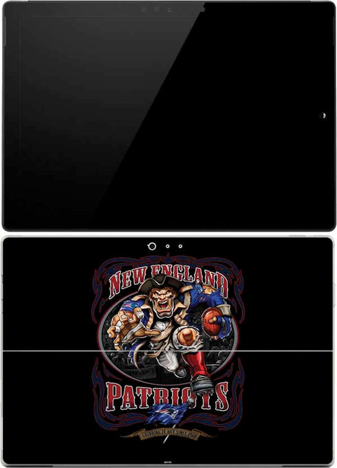Liquid Blue NFL New England Patriots Running Back Surface Pro (2017) Skin