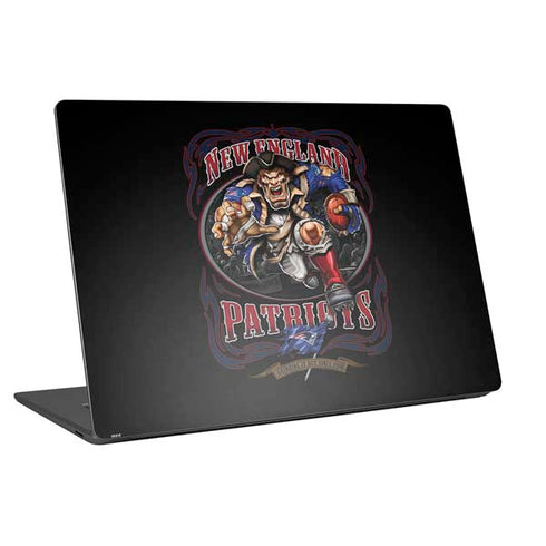 Liquid Blue NFL New England Patriots Running Back Universal Laptop 11in (8.8 x 6.2in) Skin