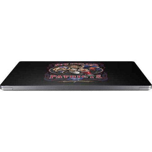 Liquid Blue NFL New England Patriots Running Back Universal Laptop 12in (9.8 x 6.8in) Skin